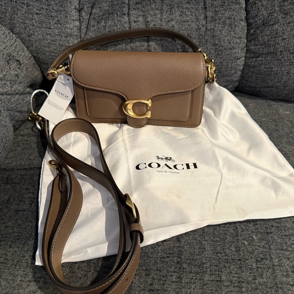 Coach Tabby 20 in dark stone NWT! - Picture 4 of 6